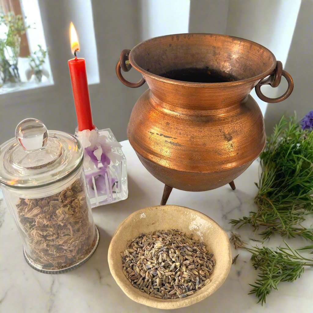 Lavender Sacred Herb Course 15gm - The Crescent Moon