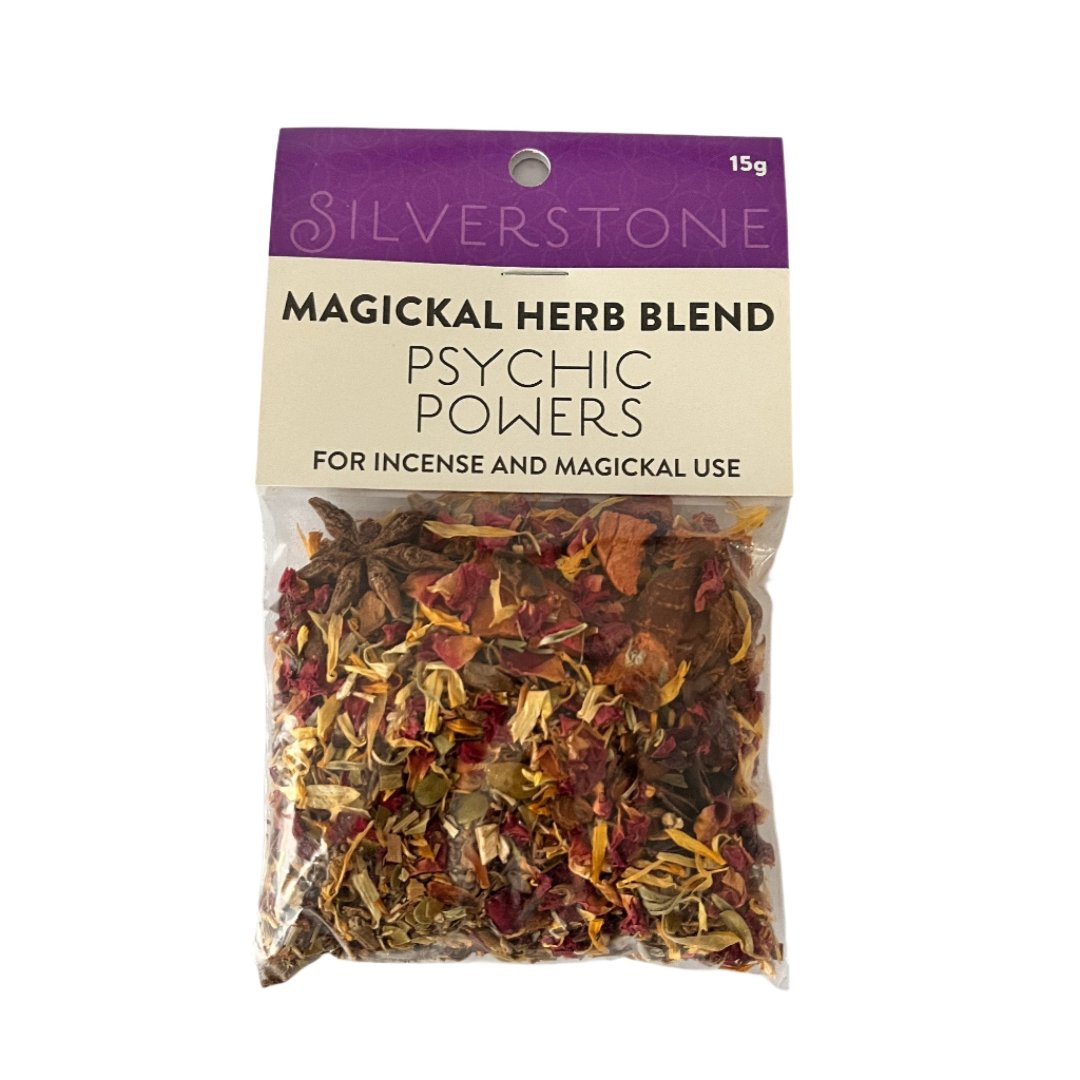 Magickal Herb Blend - Psychic Powers - The Crescent Moon