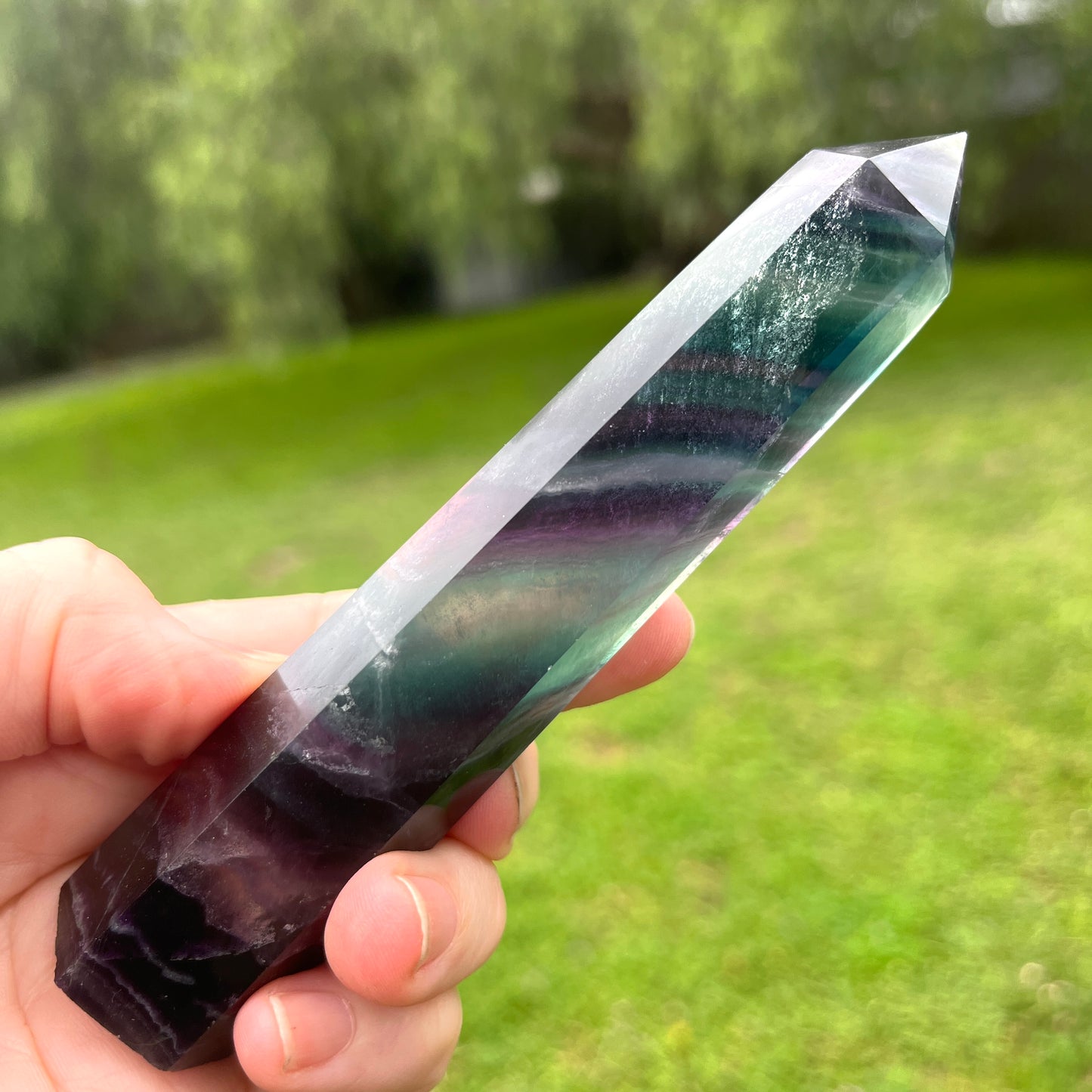 Fluorite Crystal Tower