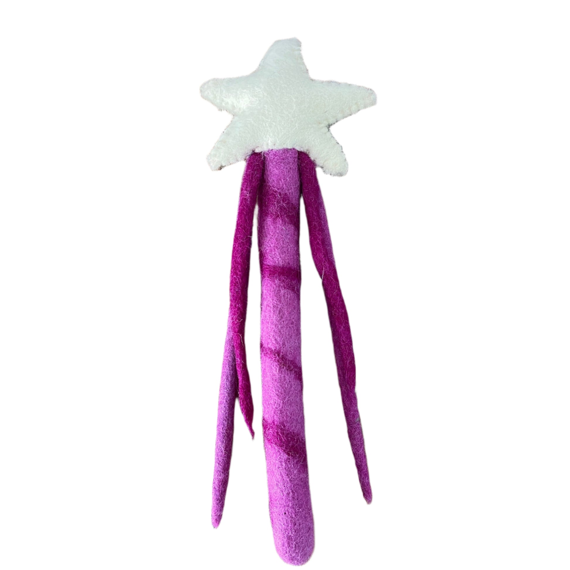 Felt Fairy Wand Purple Potion - Felt Fairy Toys - The Crescent Moon