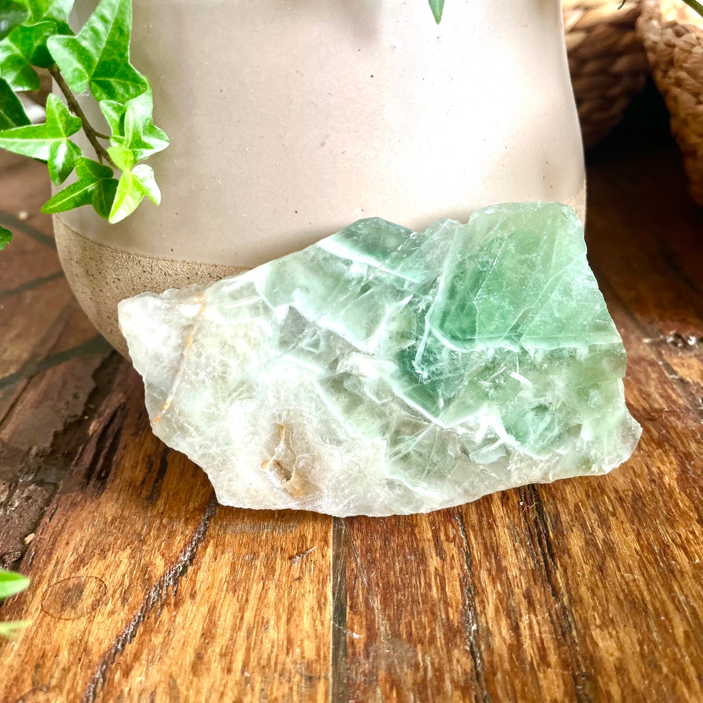Fluorite Crystal Slab, Small - The Crescent Moon