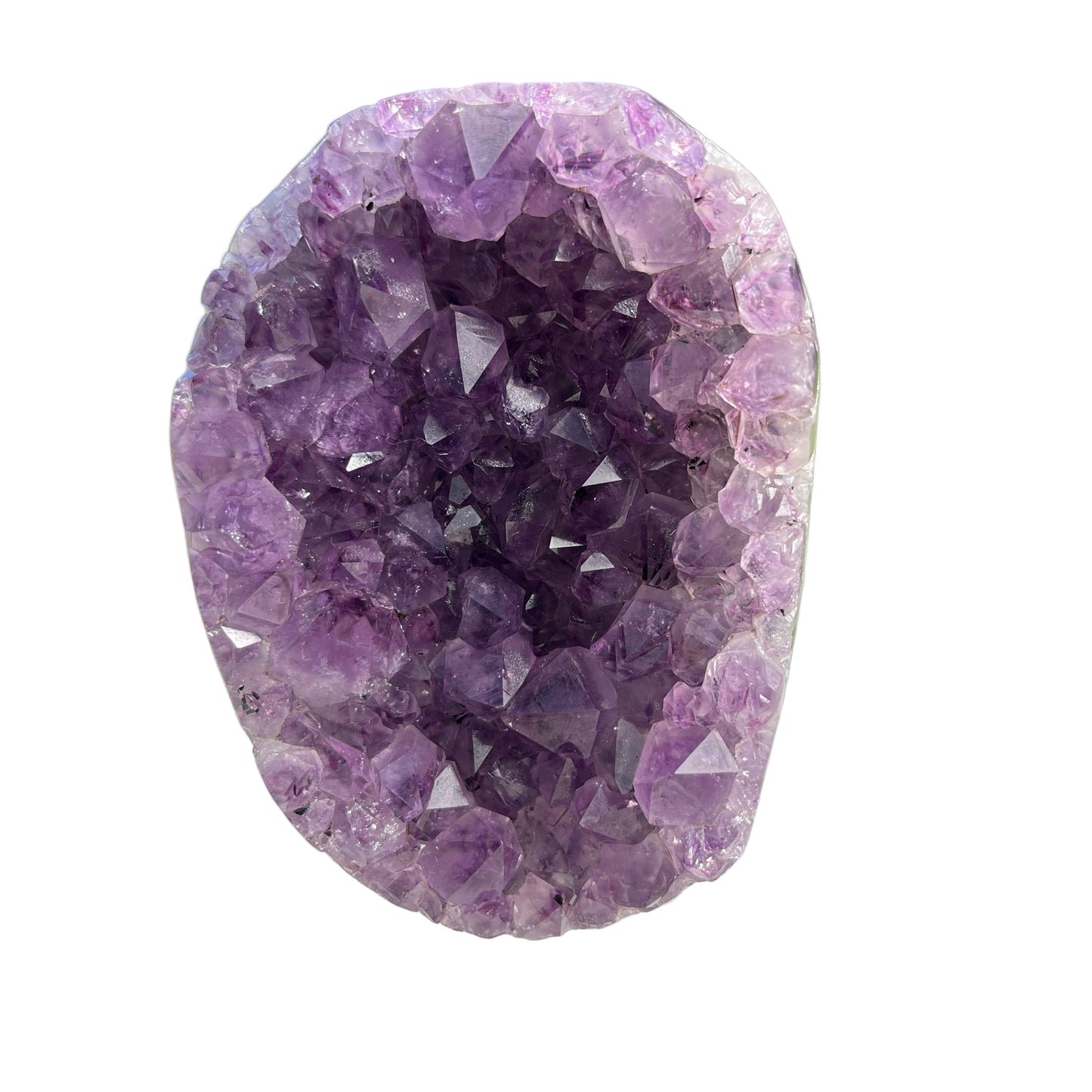 Amethyst Crystal Geode on Stand | Natural Healing for your Home - The Crescent Moon