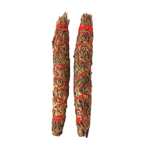 Australian Native Grass Tree Blend Smudge Stick - The Crescent Moon