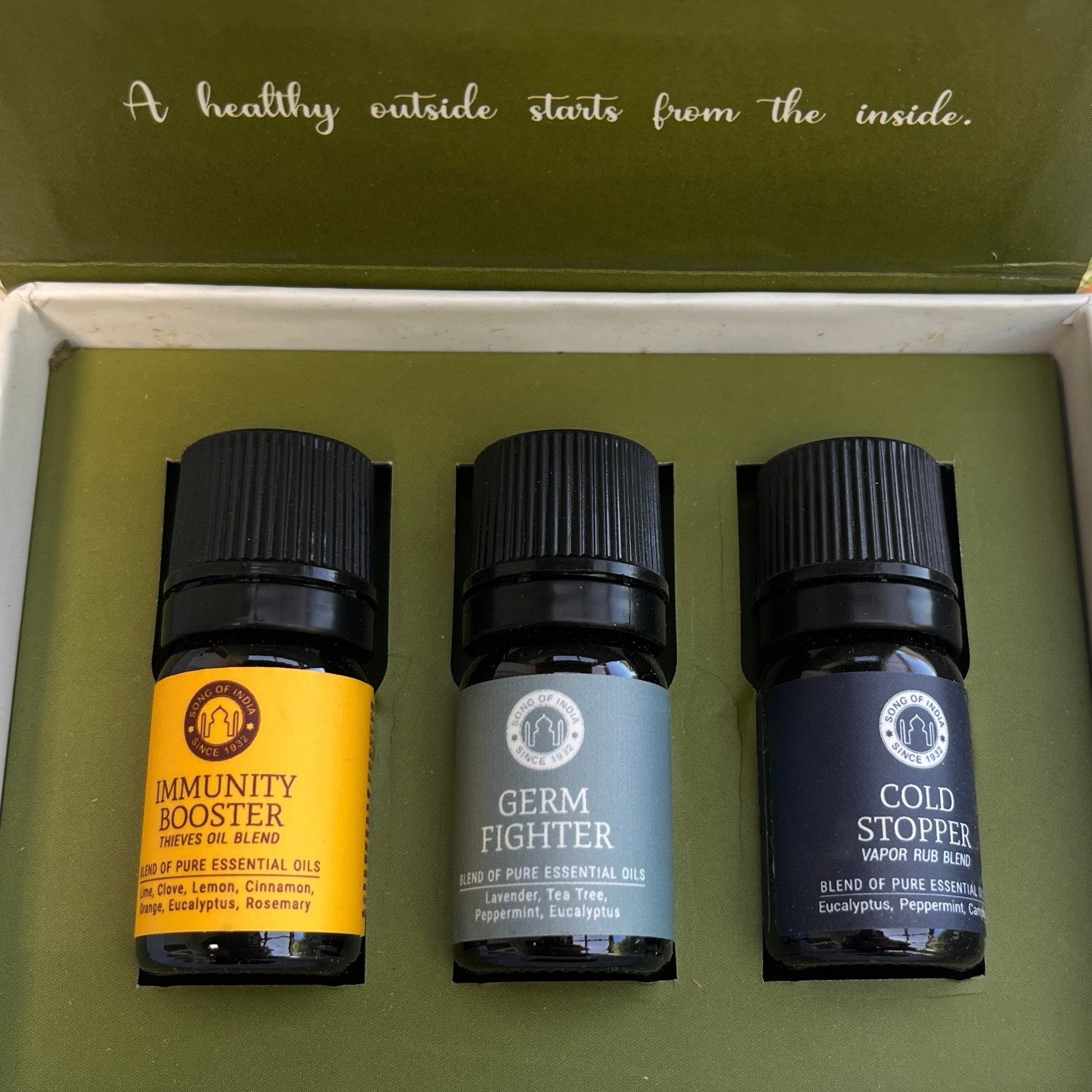 Essential Oil Set - Wellness Aromatherapy - The Crescent Moon