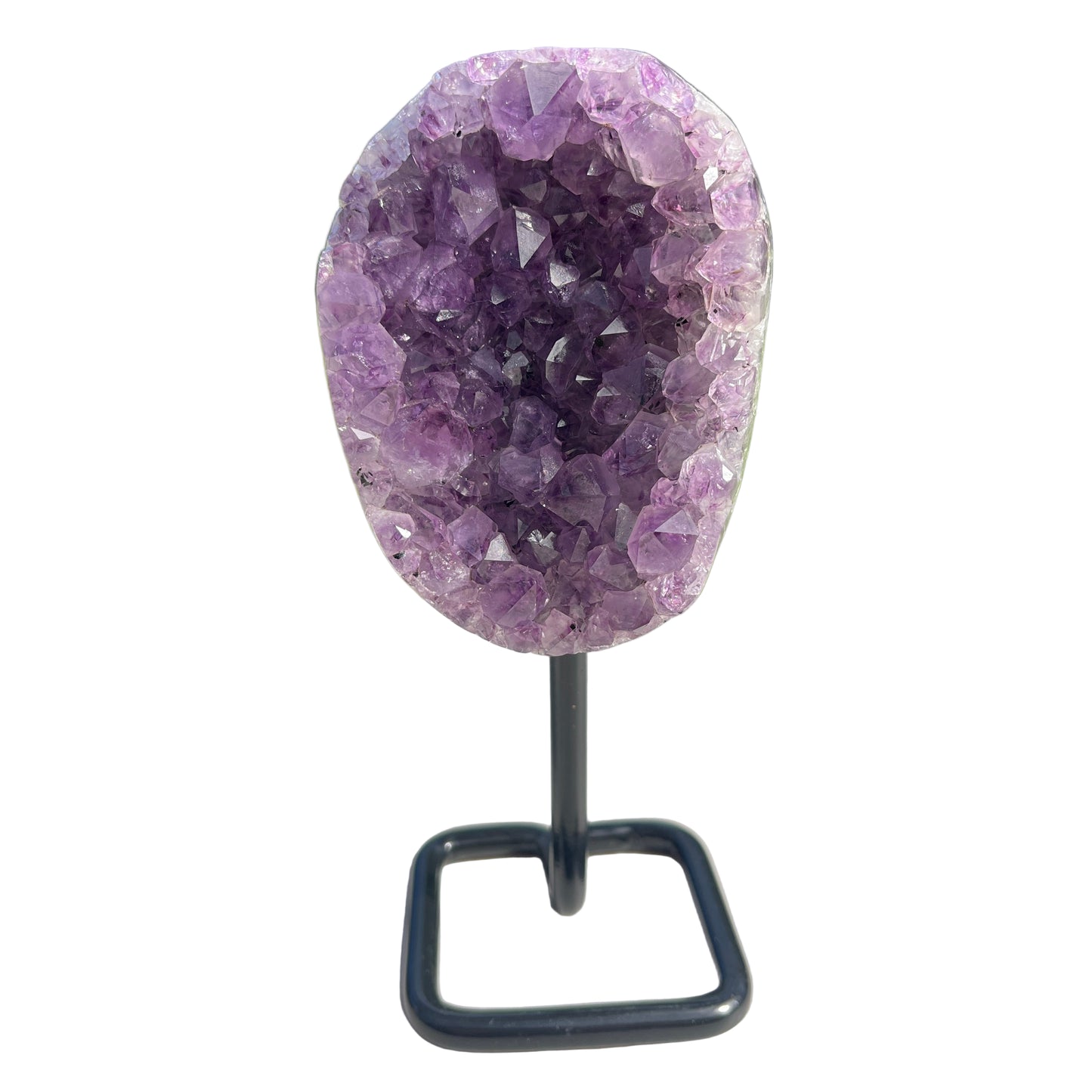 Amethyst Crystal Geode on Stand | Natural Healing for your Home - The Crescent Moon