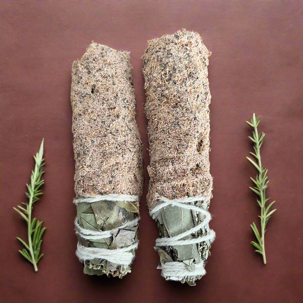 Sandalwood Smudge Stick - The Crescent Moon