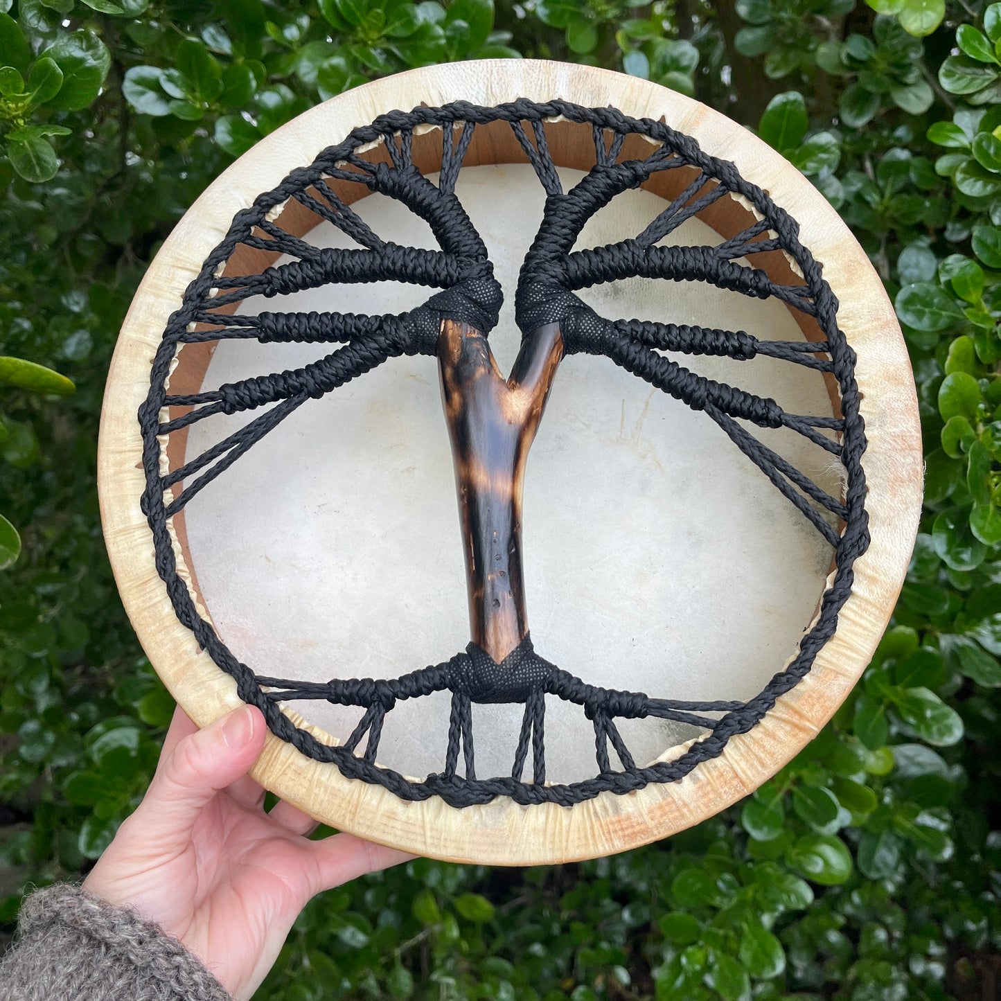 Medicine Drum | Shamanic Drum - Small 12" / 30cm - The Crescent Moon