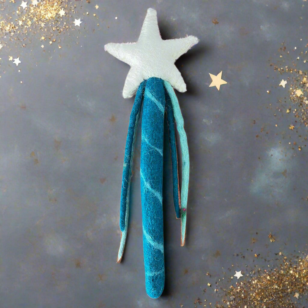 felt fairy wand, magical wand