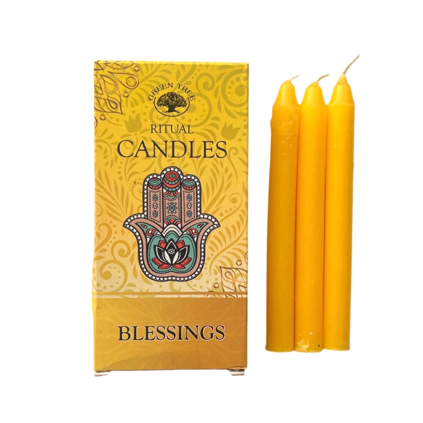 Ritual Spell Candles - Blessings - The Crescent Moon