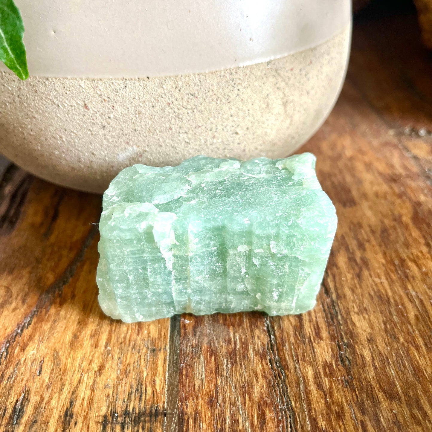 Aquamarine rough, small - The Crescent Moon