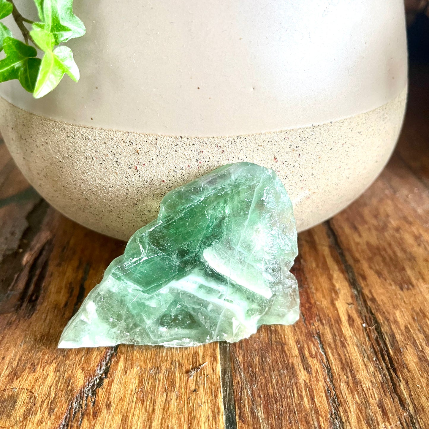 Fluorite Crystal Slab, Mini - The Crescent Moon