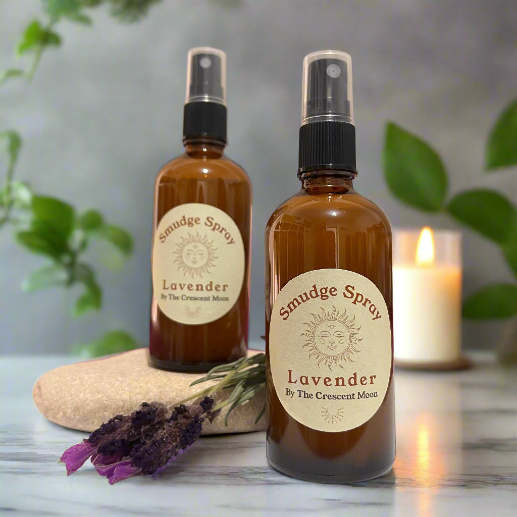 Lavender Smudge Spray by The Crescent Moon - The Crescent Moon