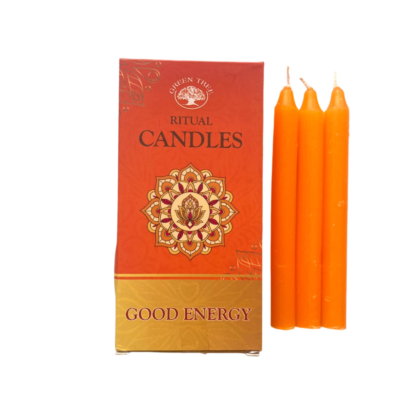 Ritual Spell Candles - Good Energy - The Crescent Moon