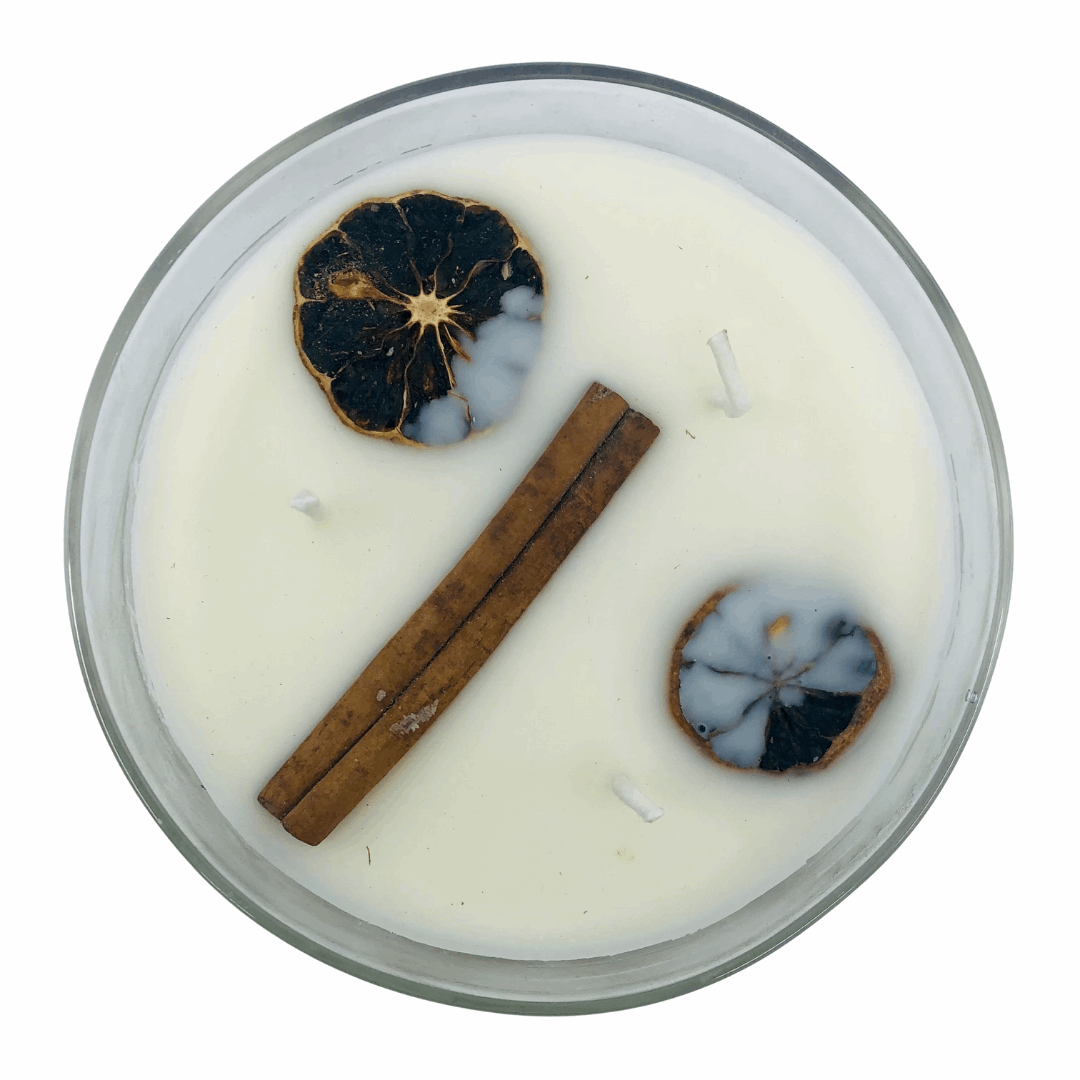 Botanicals Soy Candle - Goji Moro Orange - The Crescent Moon