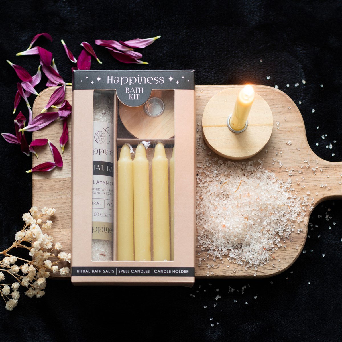 Ritual Bath Kit - Happiness - The Crescent Moon