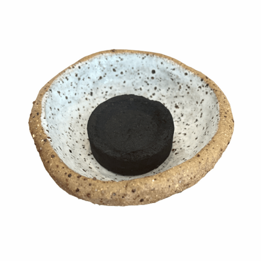 Ceramic Charcoal Burner - The Crescent Moon