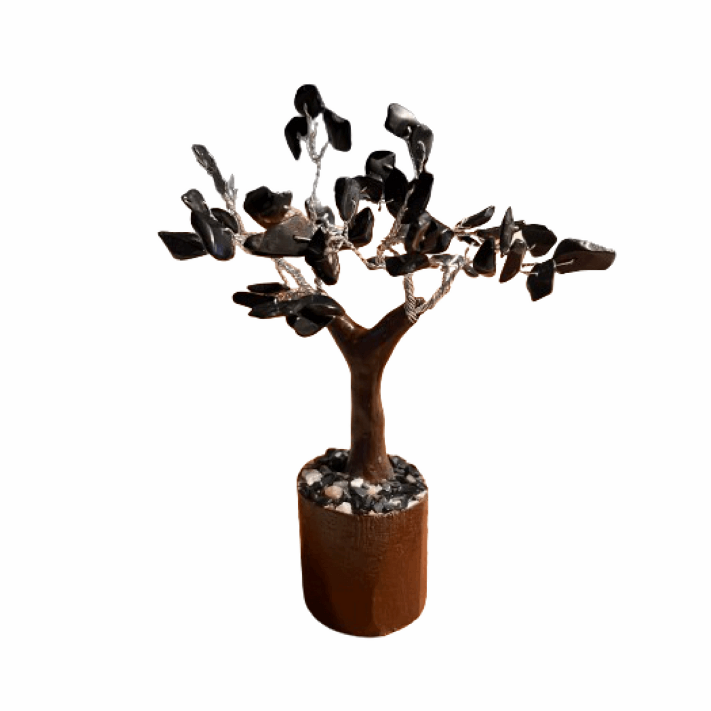 Crystal Tree - Black Onyx - The Crescent Moon