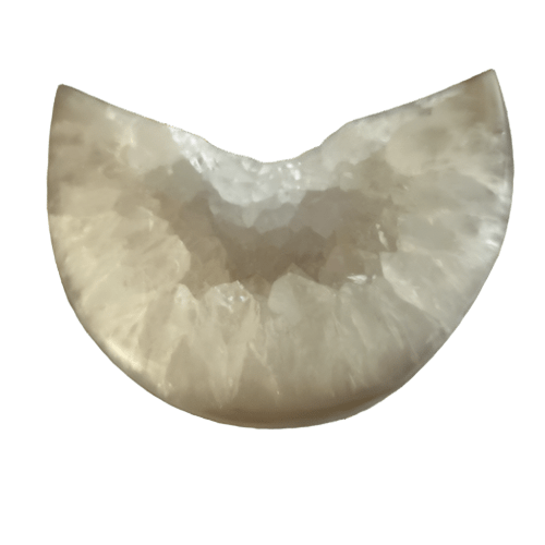 Agate Crystal Crescent Moon Geode - The Crescent Moon