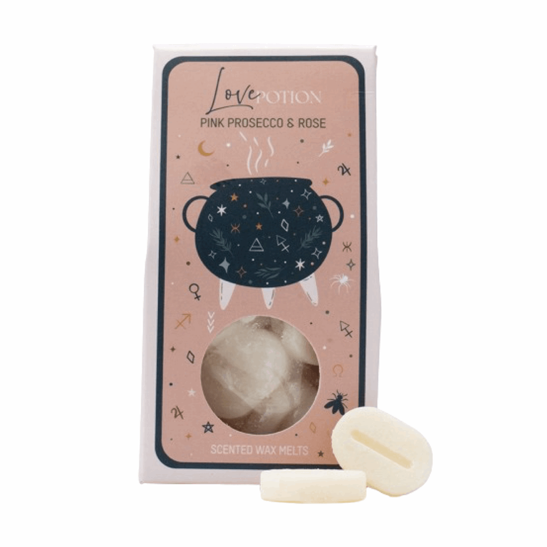 Pink Proscecco and Rose Wax Melts - Love Potion - The Crescent Moon
