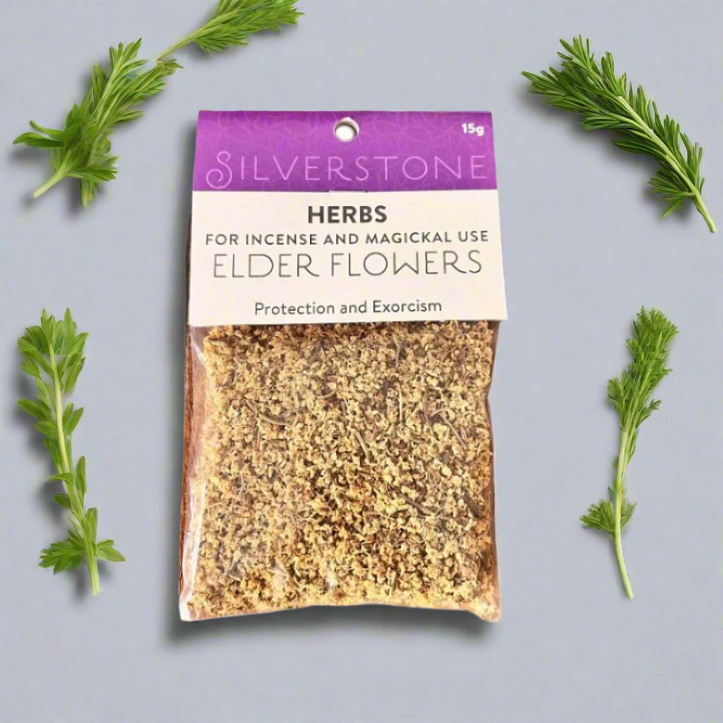 Elder Flower Sacred Herb - The Crescent Moon