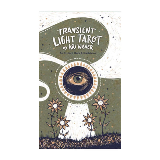 Transient Light Tarot: 81 card deck and guide book - The Crescent Moon