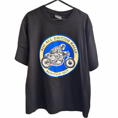 Vintage Retro Pre Loved T shirt - British Rally - The Crescent Moon