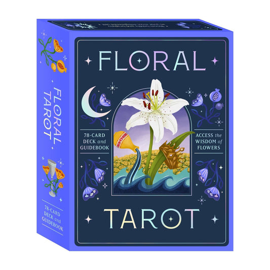 Floral Tarot: Access the Wisdom of Flowers - The Crescent Moon