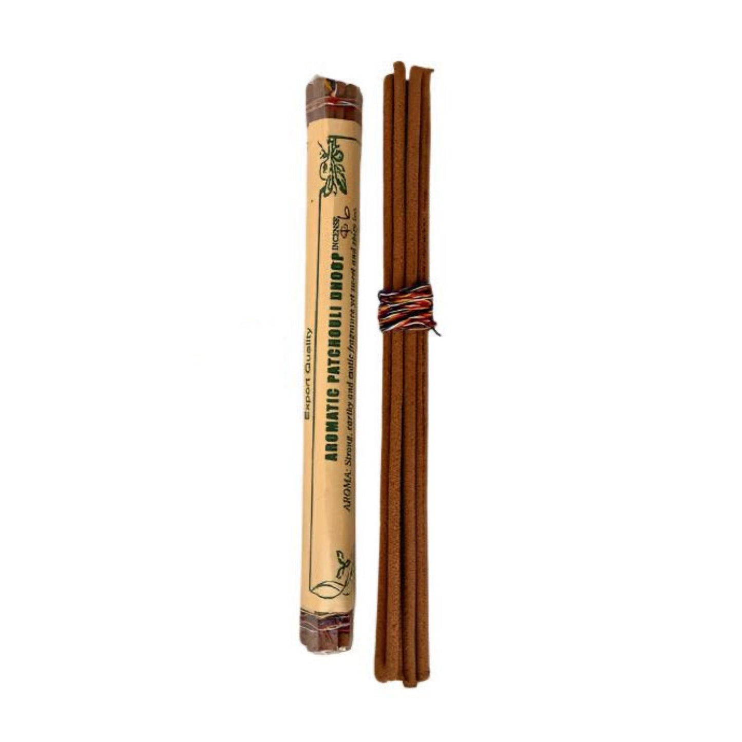 Patchouli Dhoop Incense - Handmade In Nepal - The Crescent Moon