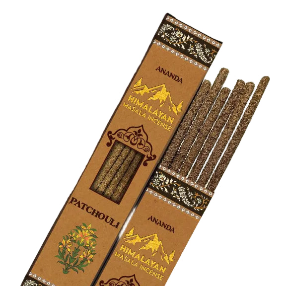 Ananda Smudging Incense - Patchouli - The Crescent Moon