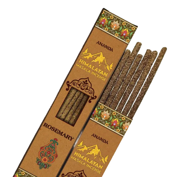 Ananda Smudging Incense - Rosemary - The Crescent Moon