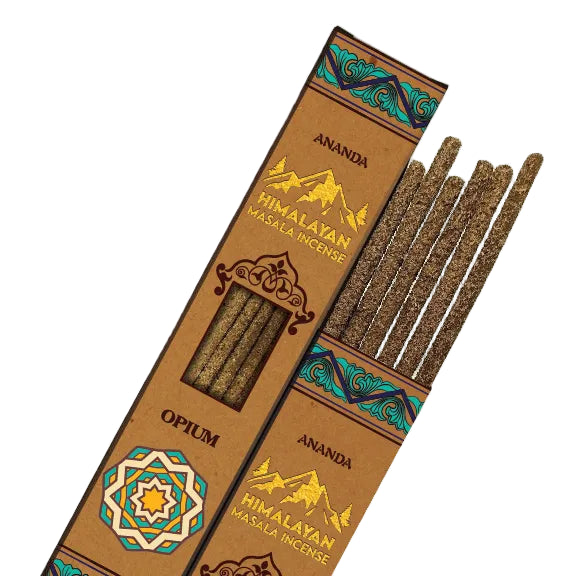 Ananda Smudging Incense - Opium - The Crescent Moon