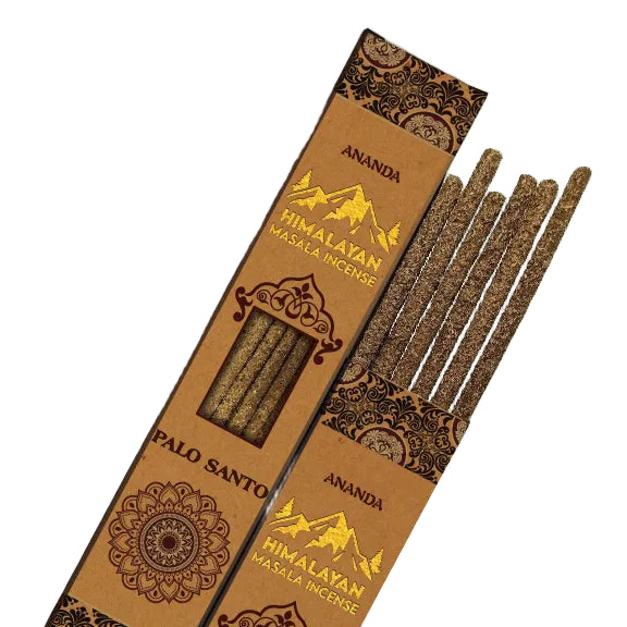 Ananda Smudging Incense - Palo Santo - The Crescent Moon