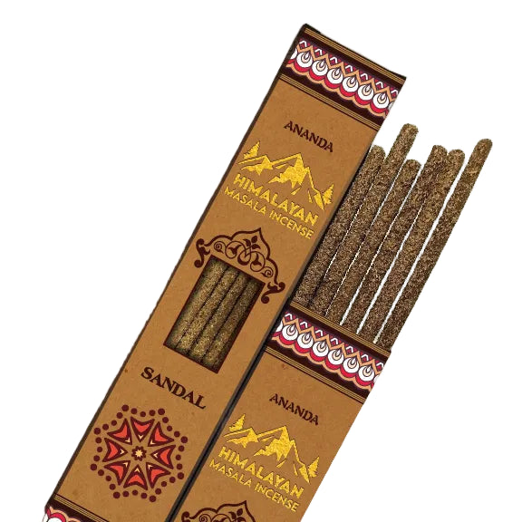 Ananda Smudging Incense - Sandalwood - The Crescent Moon