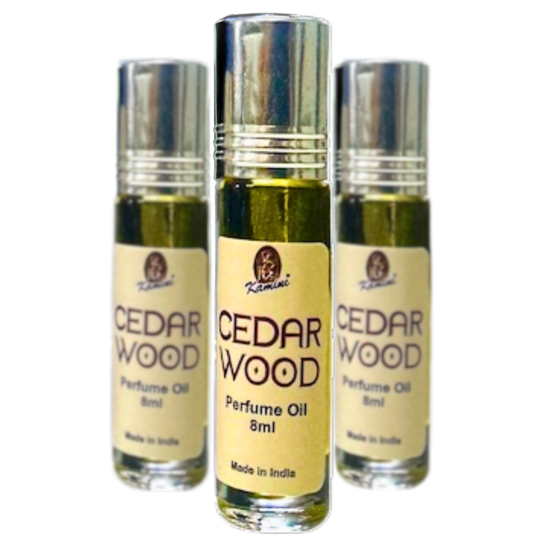 Cedarwood Essential Oil Perfume Roll-On