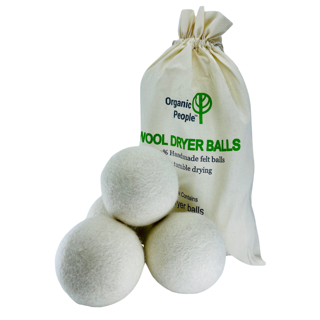 Wool Dryer Balls - Bag of 6 - The Crescent Moon