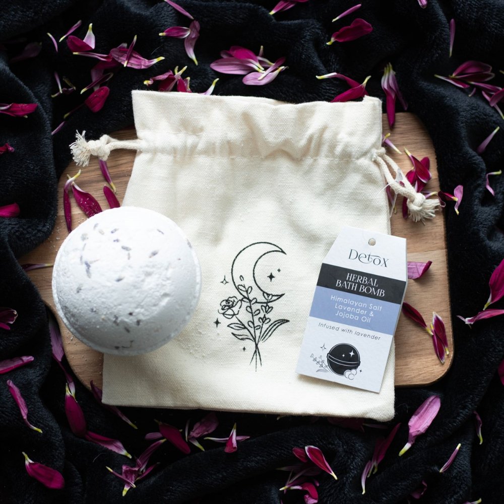 Herbal bath bomb
