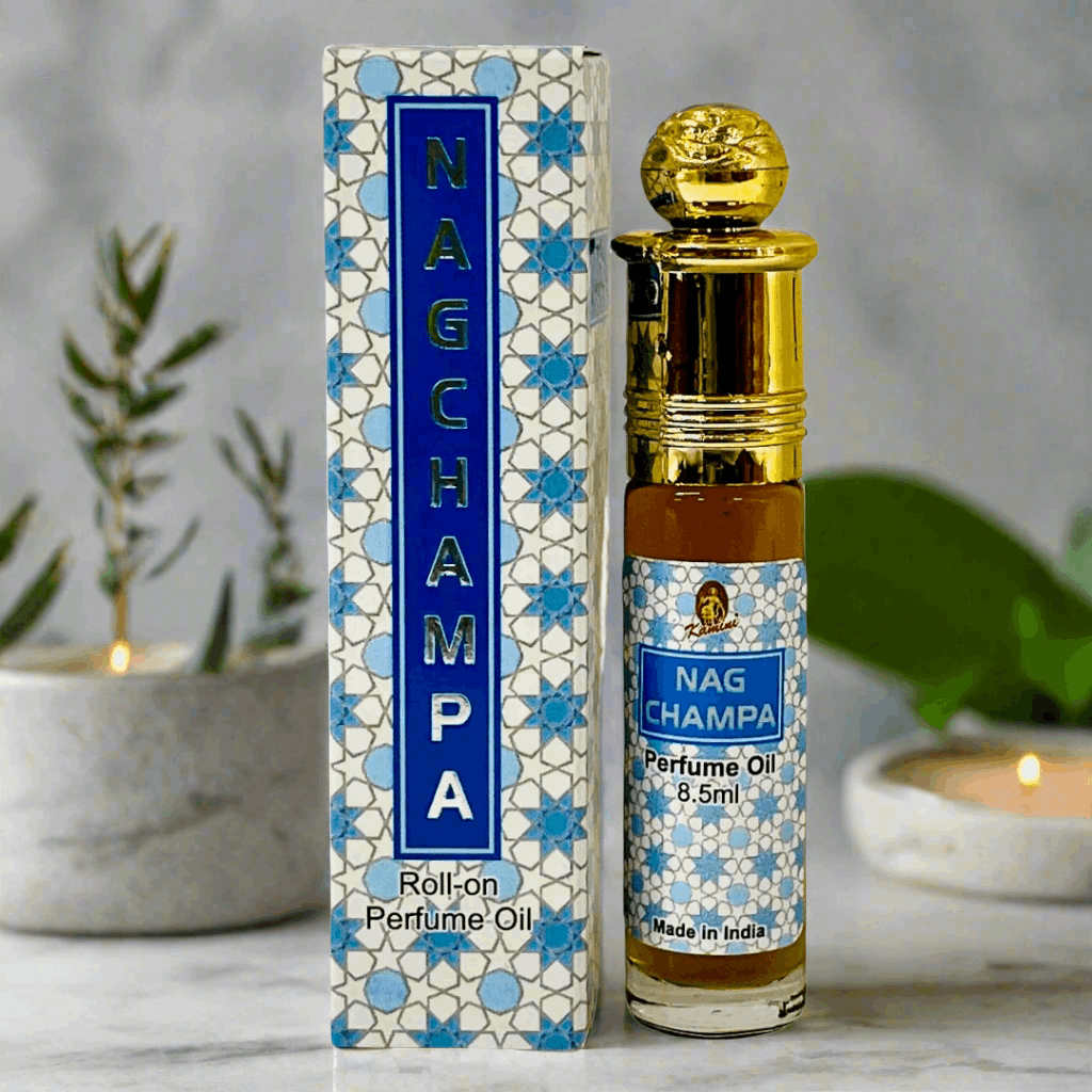 Nag Champa Essential Oil Perfume - The Crescent Moon