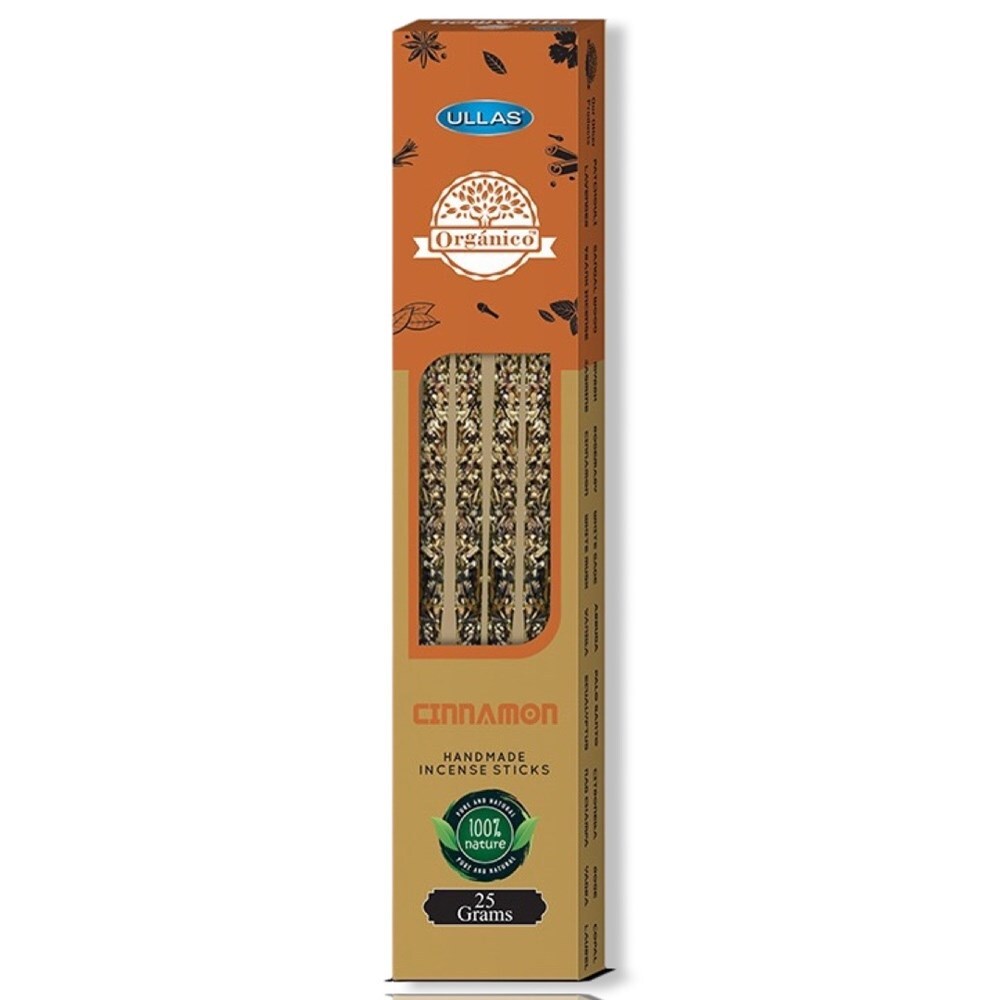 Ullas Organico Cinnamon Incense - The Crescent Moon