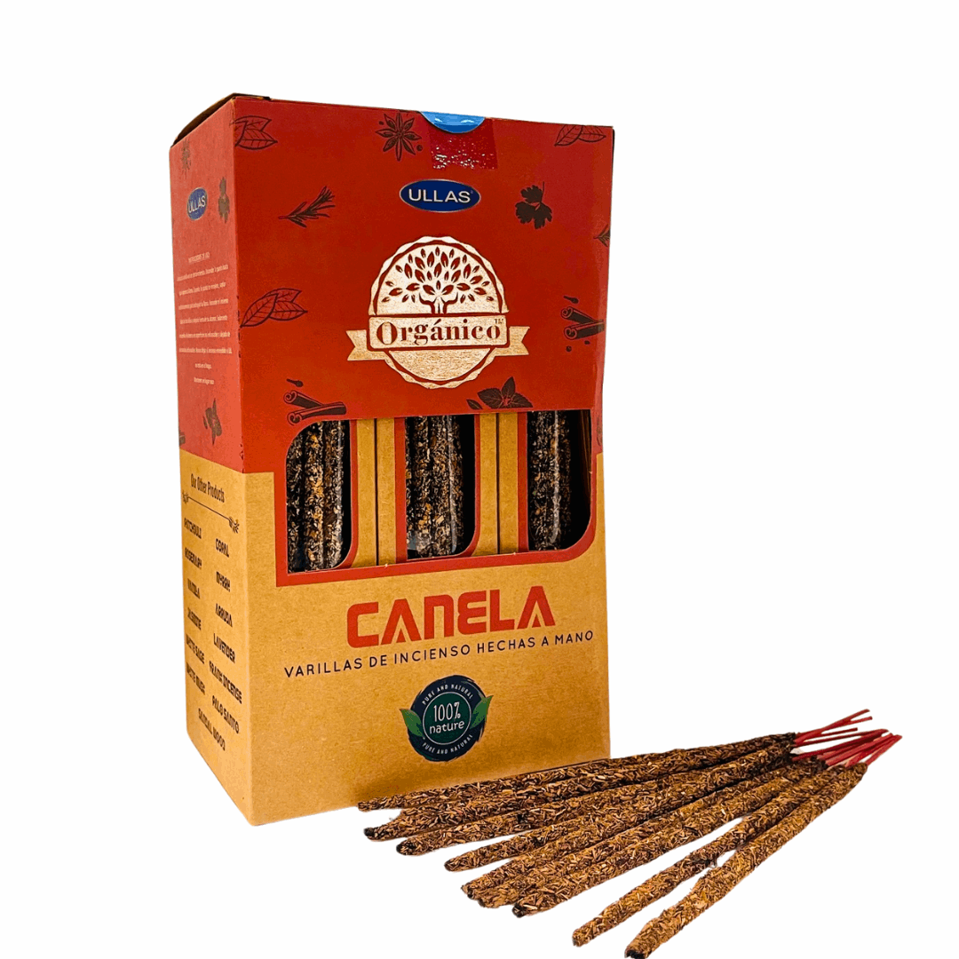 Ullas Organico Cinnamon Incense - The Crescent Moon