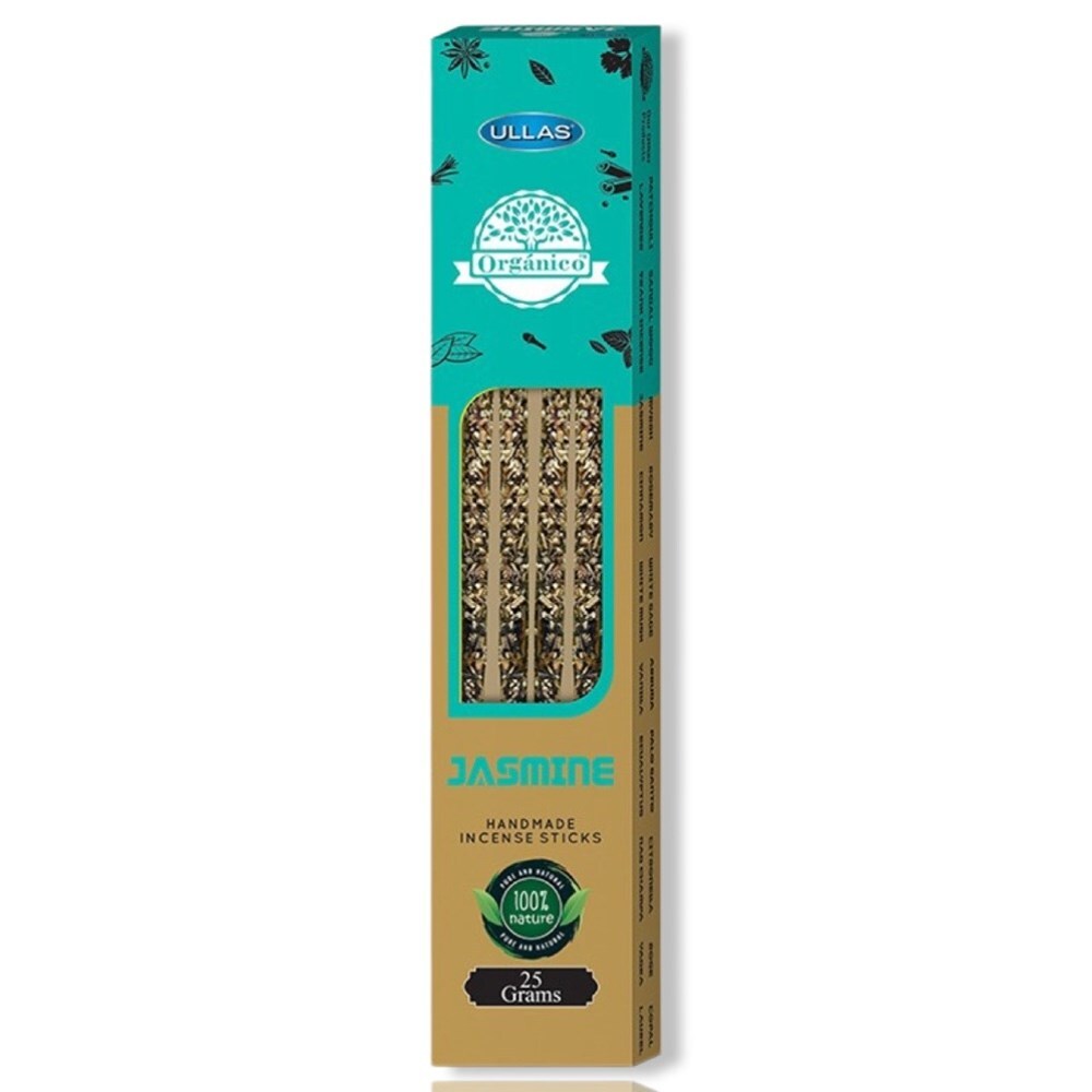 Ullas Organico Jasmine Incense - The Crescent Moon
