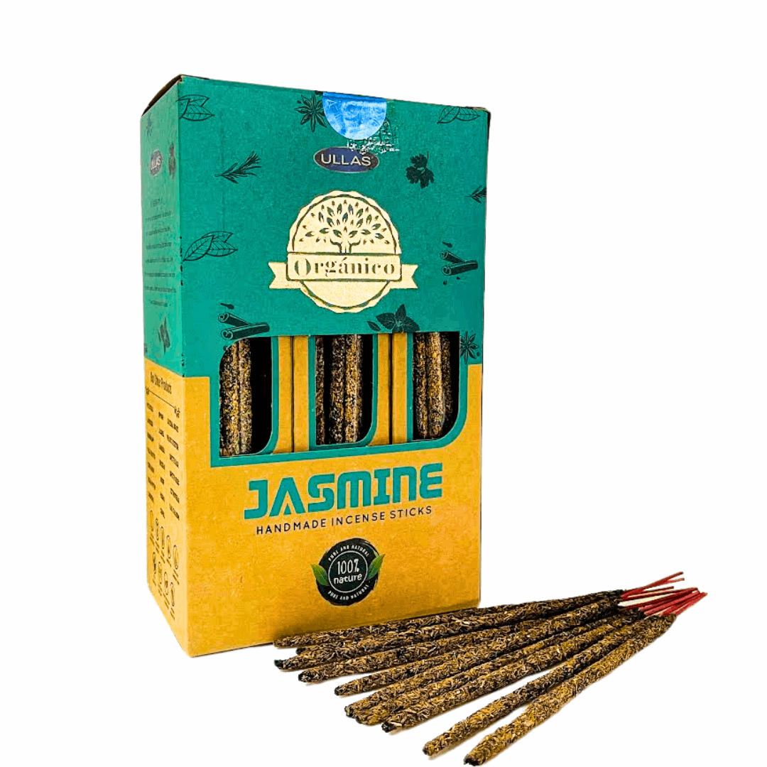 Ullas Organico Jasmine Incense - The Crescent Moon
