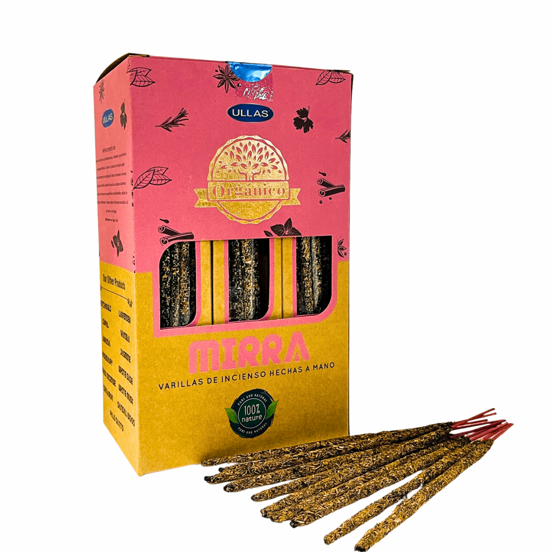 Ullas Organico Myrrh Incense - The Crescent Moon