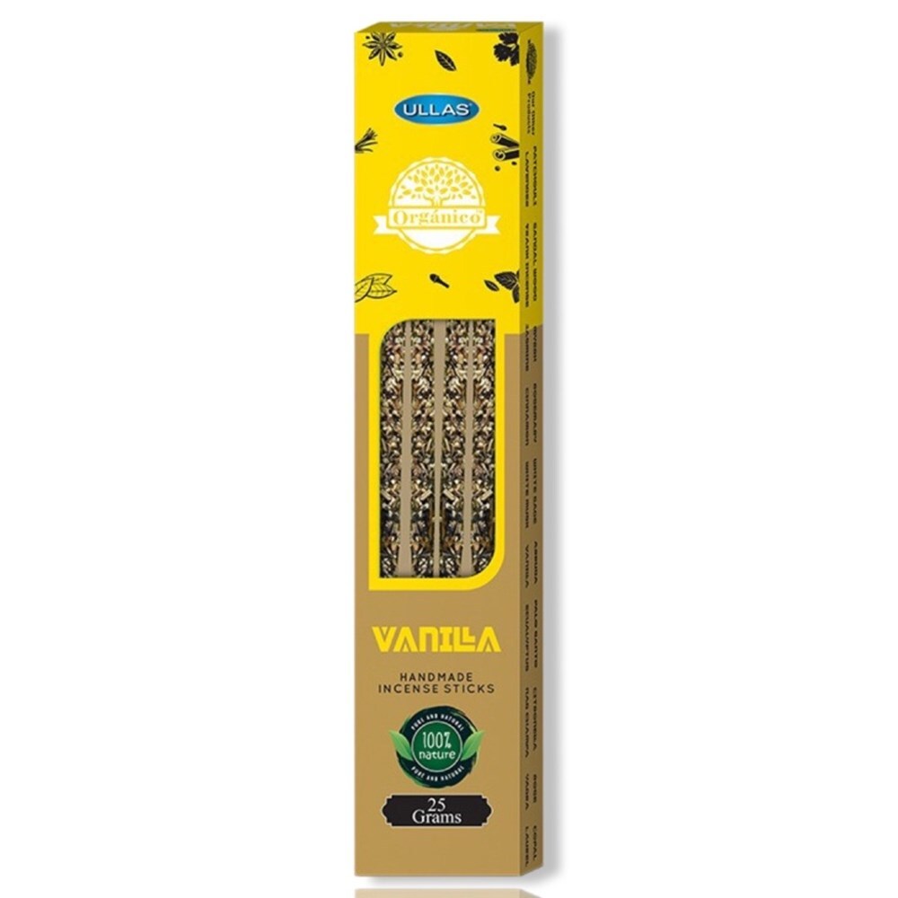 Ullas Organico Vanilla Incense - The Crescent Moon