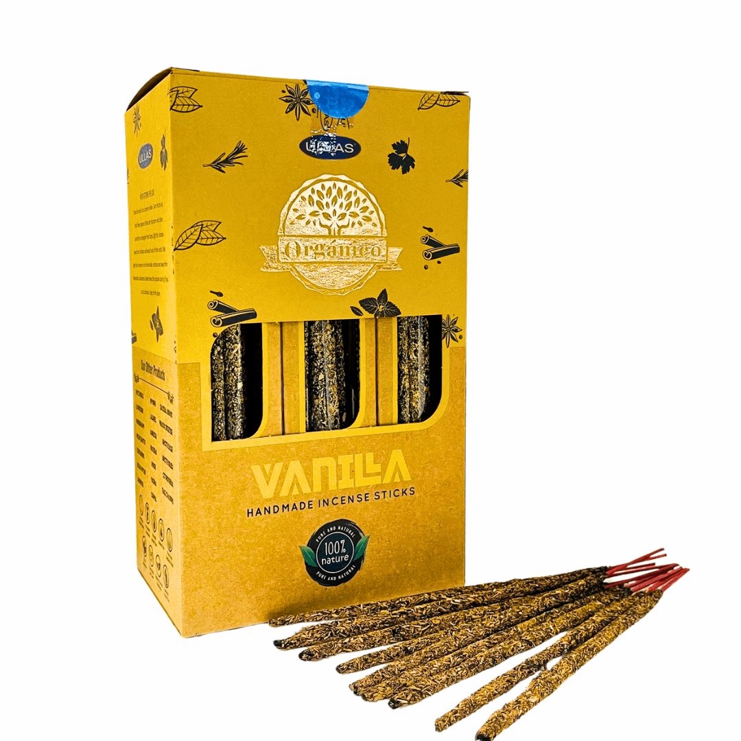 Ullas Organico Vanilla Incense - The Crescent Moon