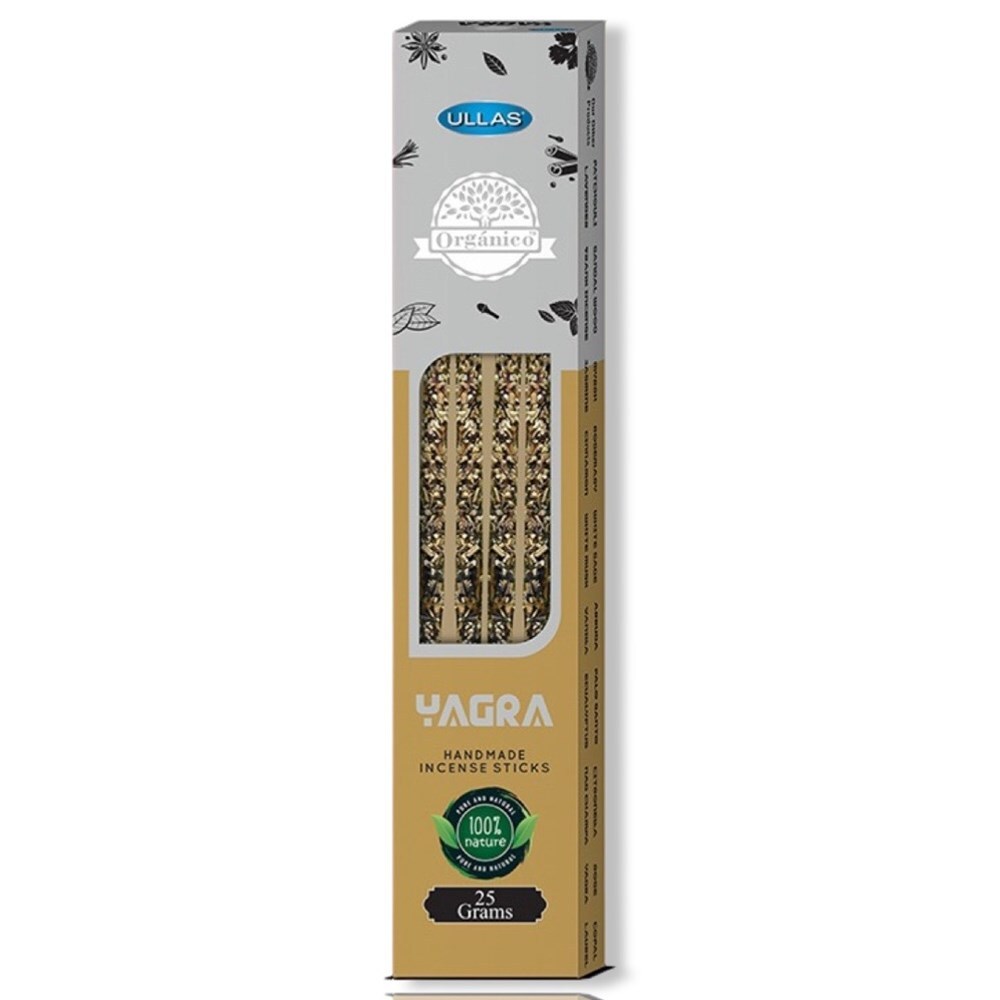 Ullas Organico Yagra Incense - The Crescent Moon