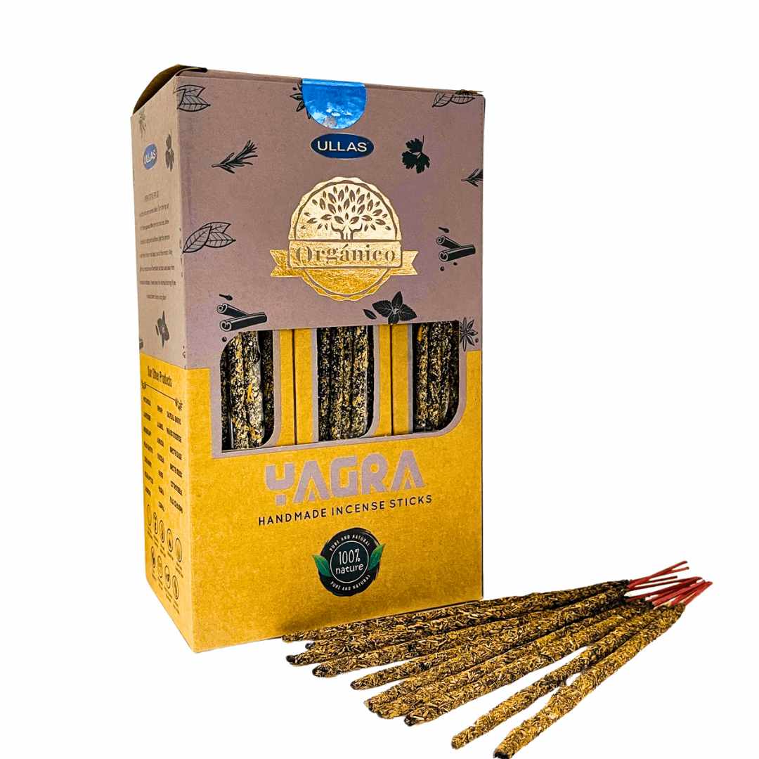 Ullas Organico Yagra Incense - The Crescent Moon