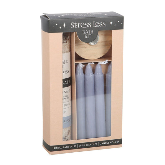 Ritual Bath Kit - Stress Relief - The Crescent Moon