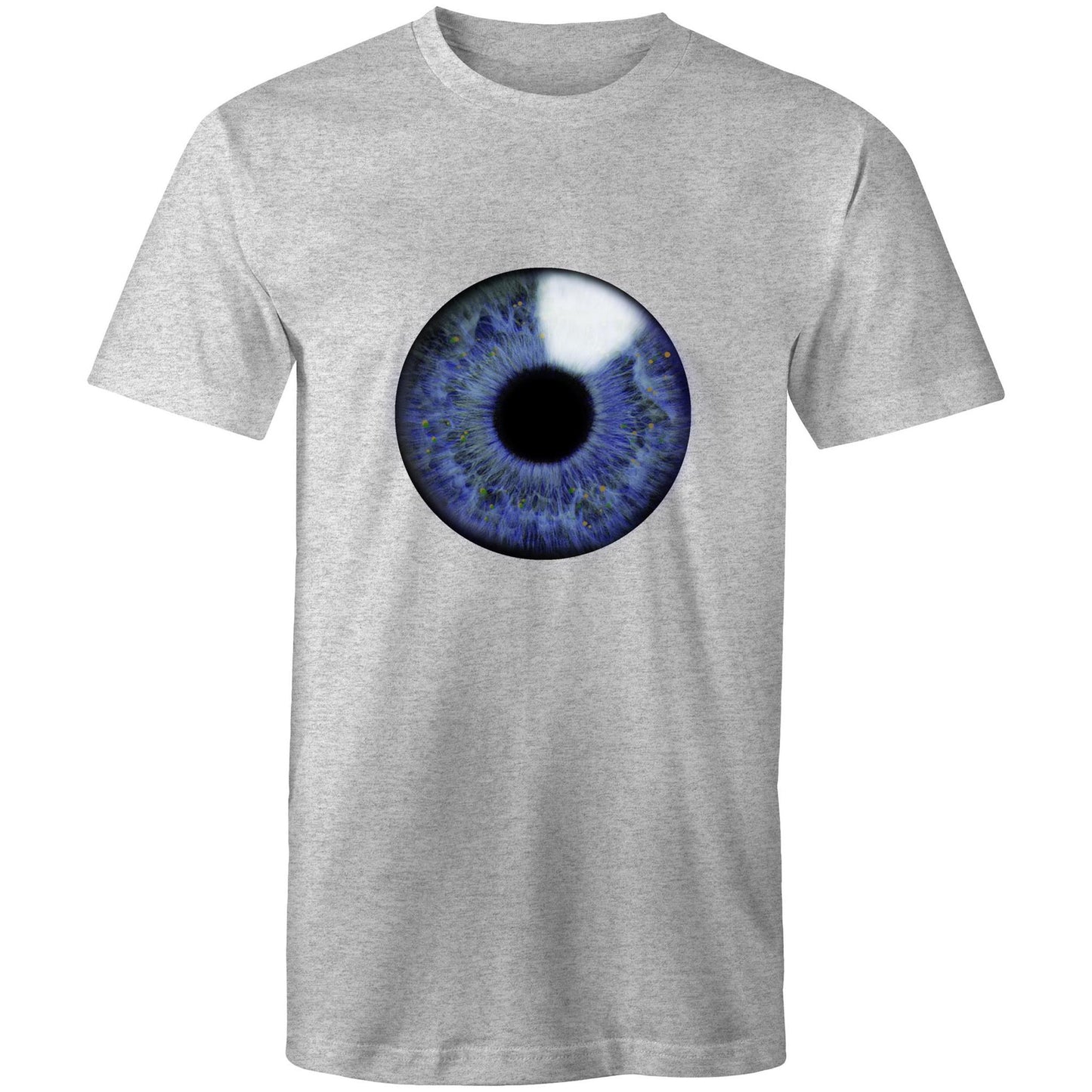 Earthfolk Printed T shirt - Mens Relaxed Fit - Eyeball - The Crescent Moon