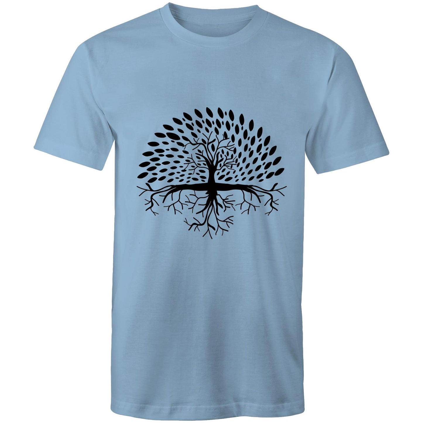 Men's Earthfolk Printed T shirt - Tree of Life - The Crescent Moon