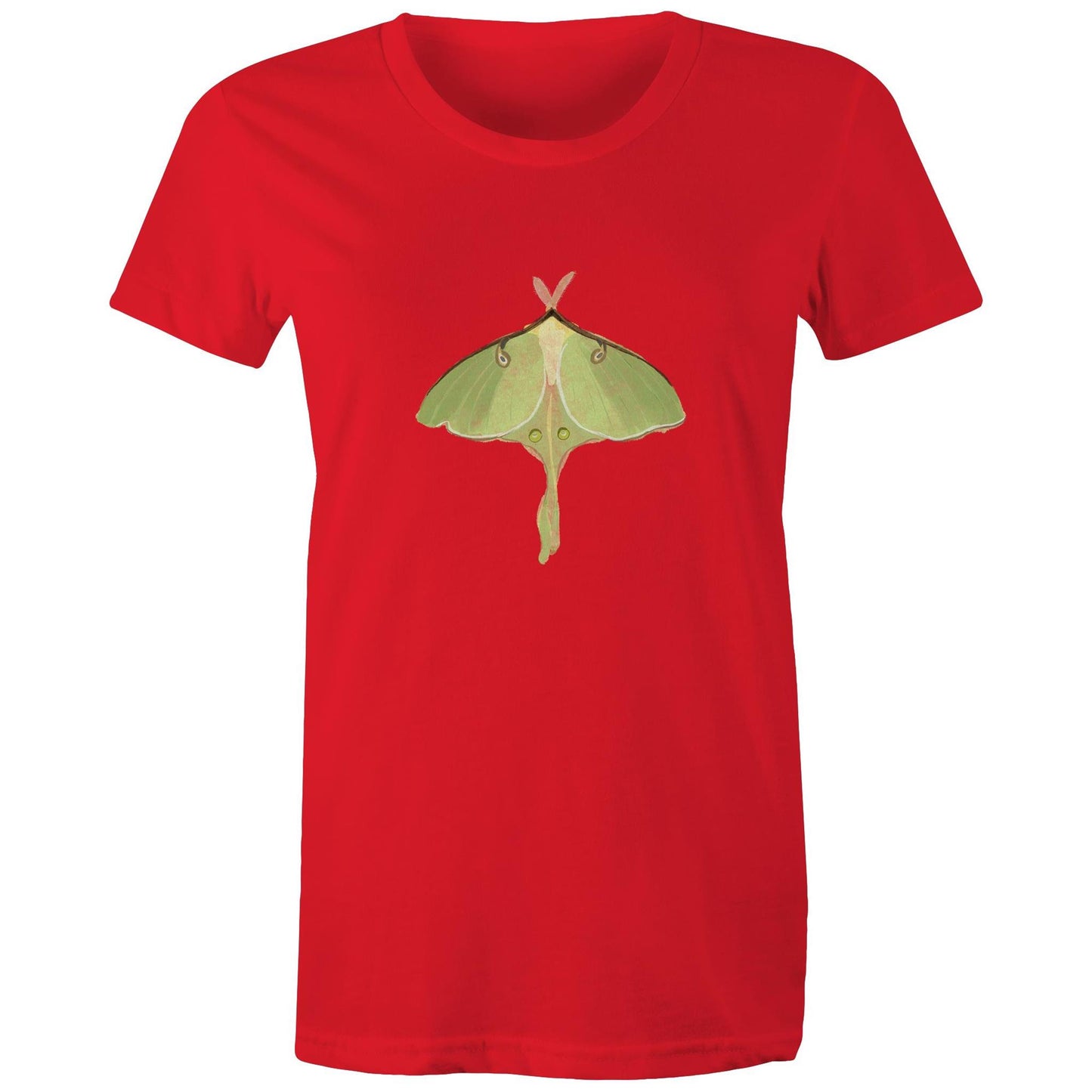Earthfolk Printed T shirt - Women's Relaxed Fit - Luna Moth